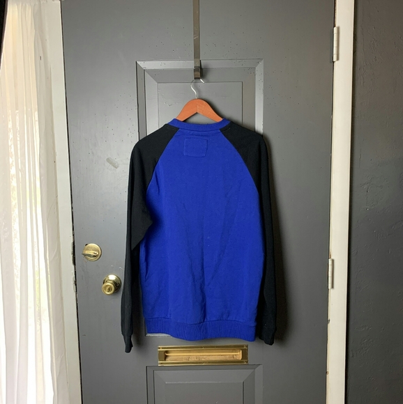 Black and blue men's sweatshirt - Picture 2 of 5